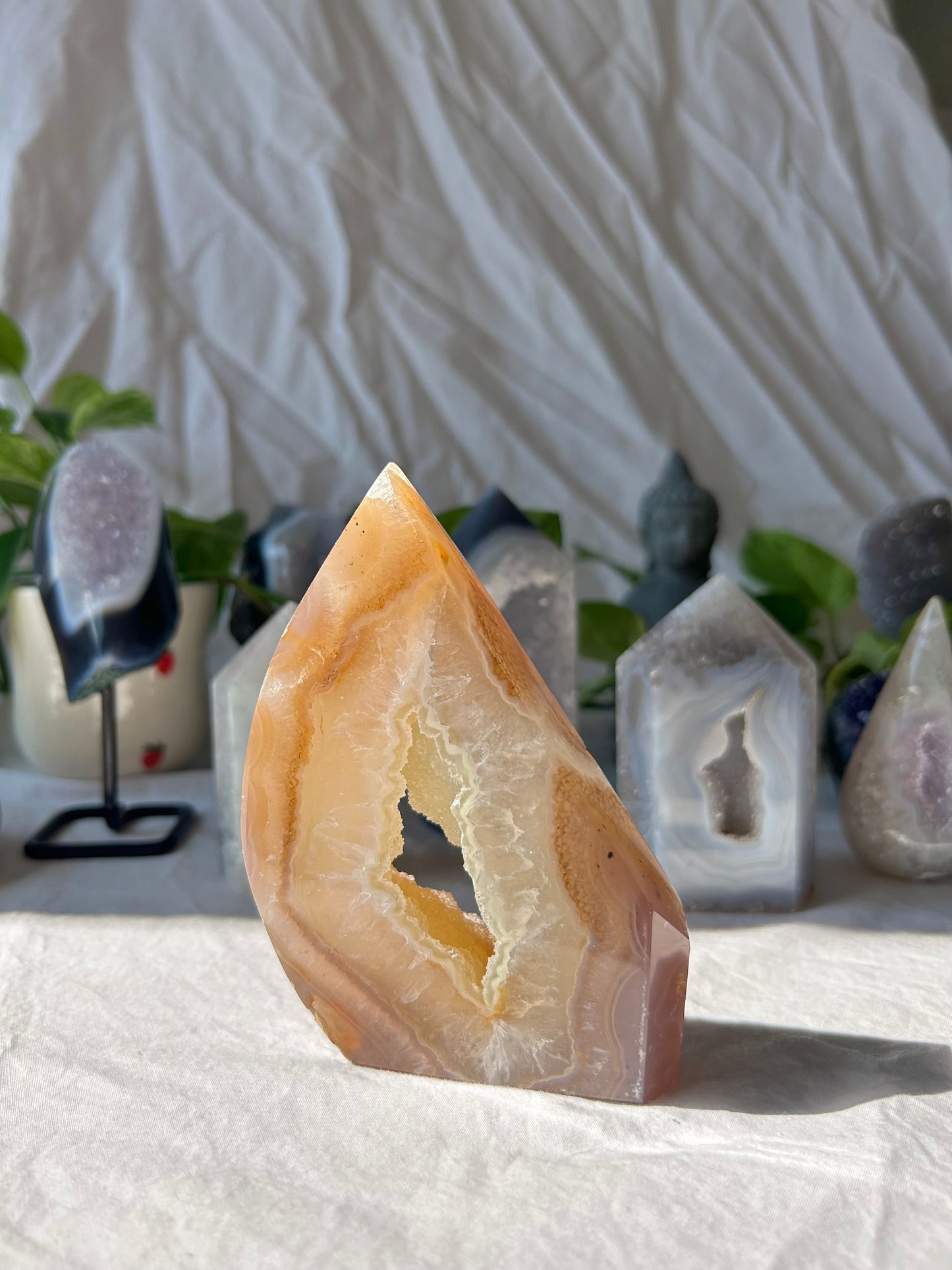 Agate flame portal