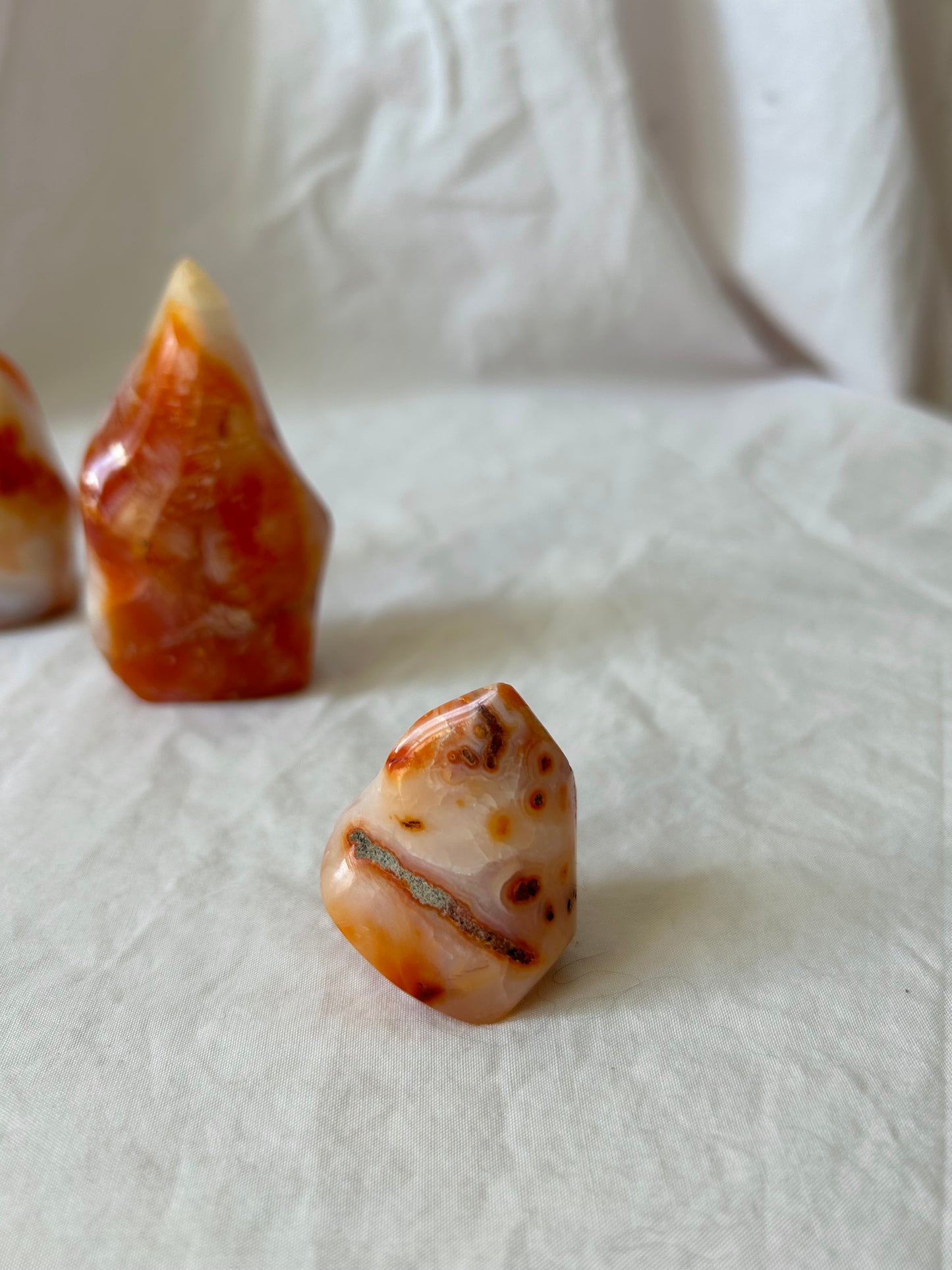 Baby carnelian flame