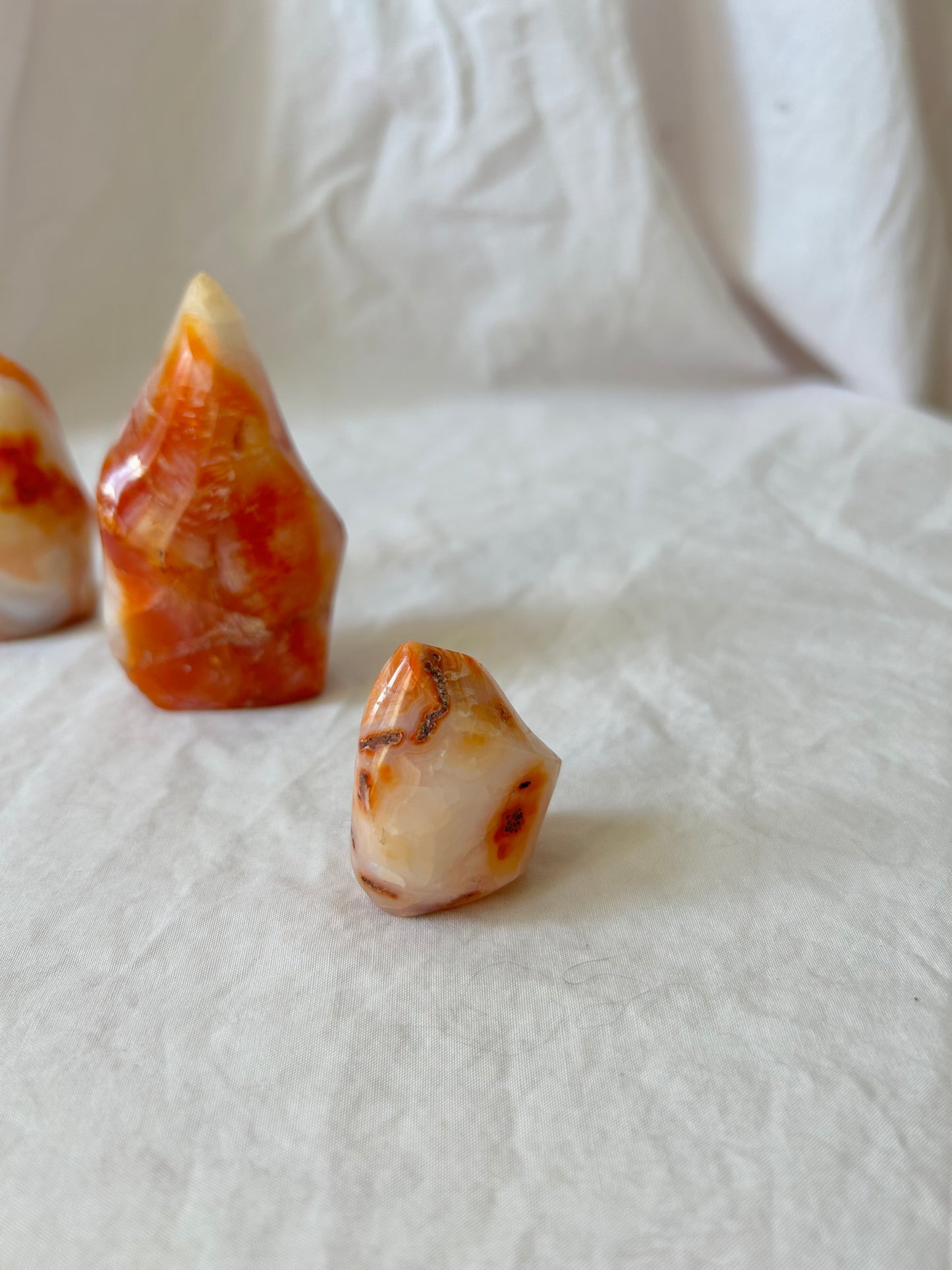 Baby carnelian flame